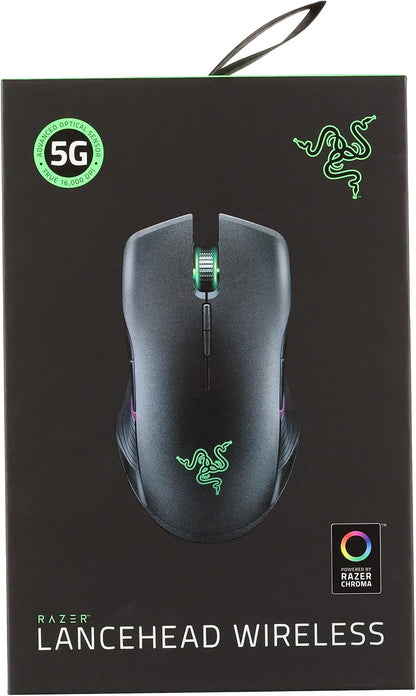 Lancehead Wireless - Wireless Performance in Gaming Quality - Precise Optical Sensor - Adaptive Frequency Technology - Gaming Mouse for Left- and Right-Handers