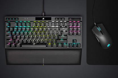 Sabre RGB PRO Champion Series FPS/MOBA Gaming Mouse - Ergonomic Shape for Esports and Competitive Play - Ultra-Lightweight 74G - Flexible Paracord Cable