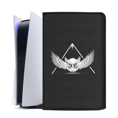PS5 Dust Cover, Soft Thick Cotton Precision Cut for Playstation 5 Console Digital Edition & Regular Edition, anti Scratch Waterproof Cover Sleeve -Easy Access Cable Port