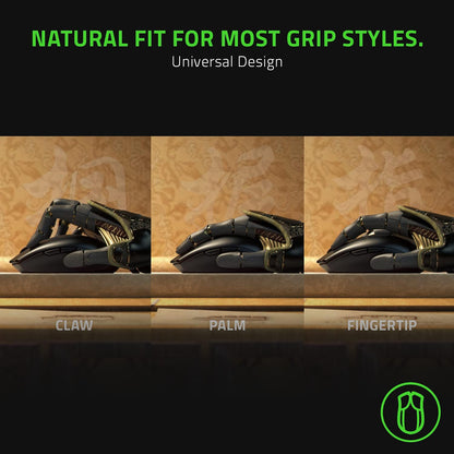 Orochi V2 Mobile Wireless Gaming Mouse: Ultra Lightweight - 2 Wireless Modes - up to 950Hrs Battery Life - Mechanical Mouse Switches - 5G Advanced 18K DPI Optical Sensor - Classic Black